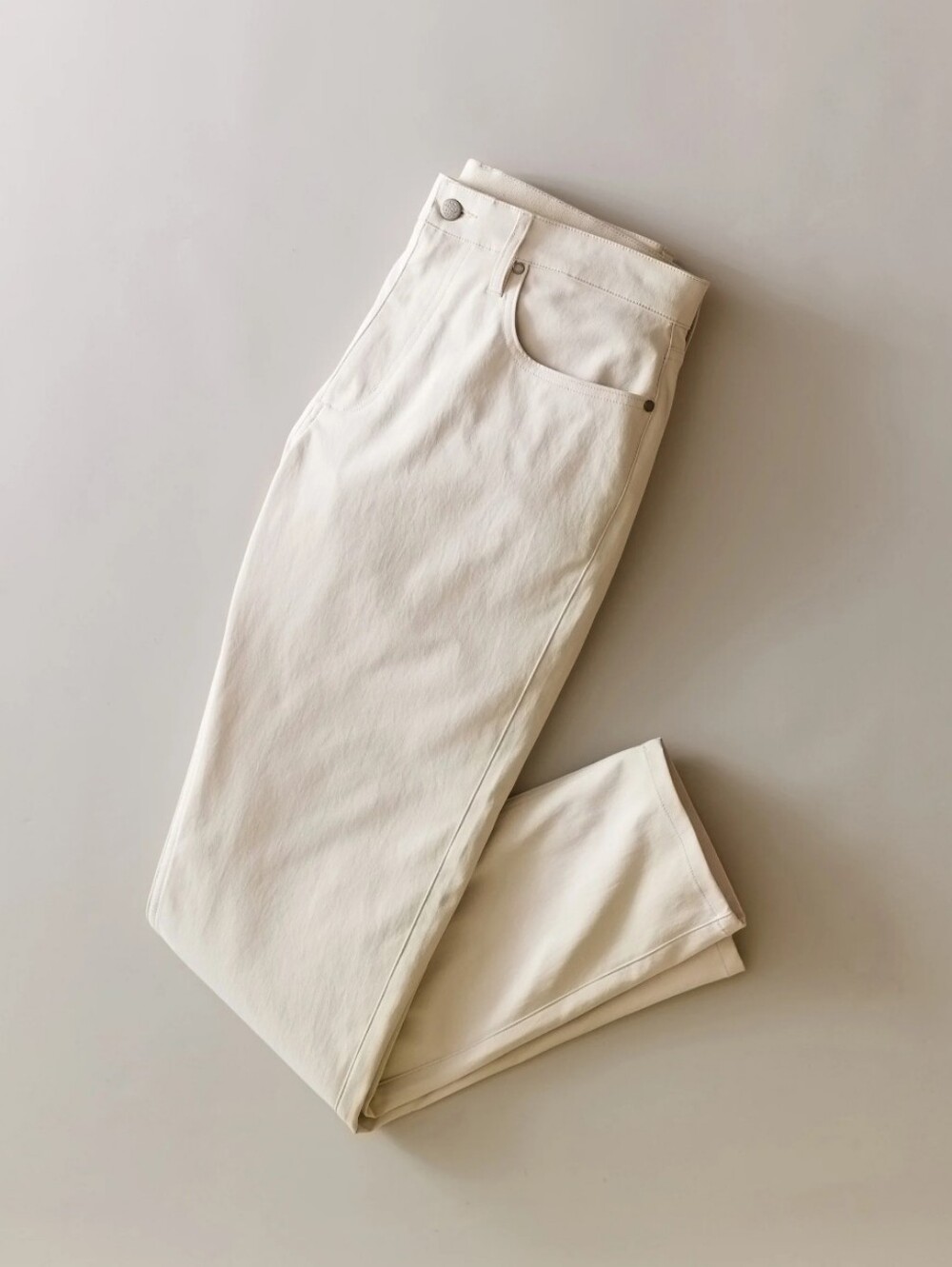 Marine Layer NEW The 5-Pocket Undercover Tech Pant 30x30 Bone Slim Straight Fit - Picture 2 of 8
